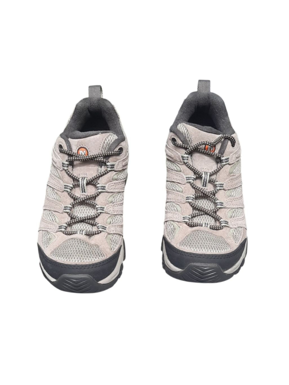 Merrell Women's Light Gray and Black Trail Athletic Shoes